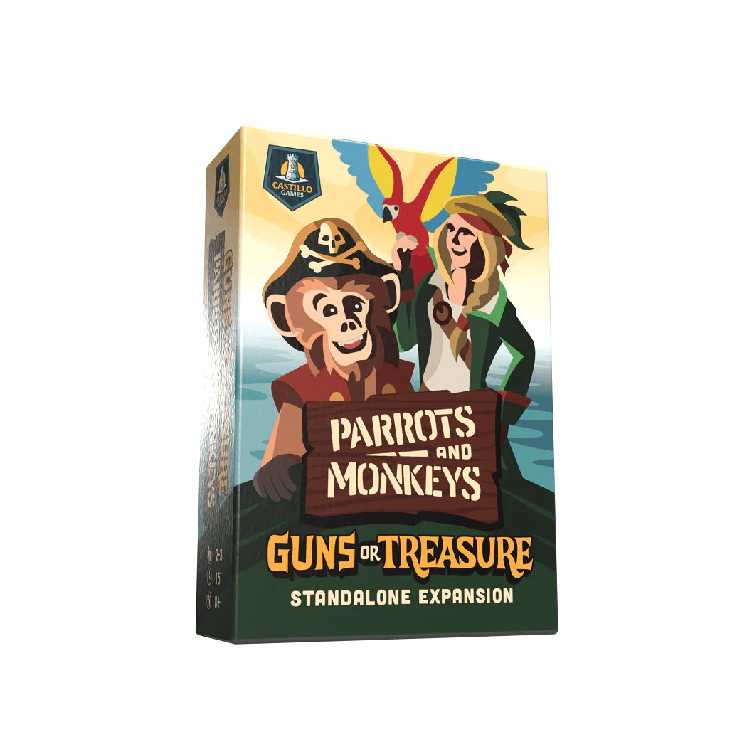CLG02001 Parrots and Monkeys (Guns or Treasure) [Partner] [Restock]