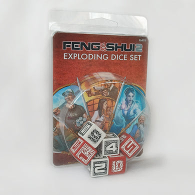AG4019 Feng Shui Exploding Dice Set (Feng Shui 2E) [Restock]