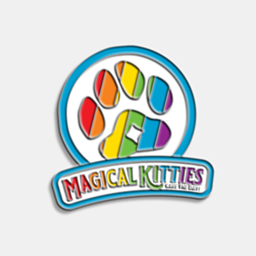 AG3126 Rainbow Paw Pin (Magical Kitties 2E) [Restock]