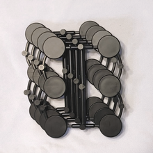 Load image into Gallery viewer, AG7005 Recycled Plastic Miniatures Bases 1&quot; Round [Restock]