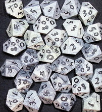 Load image into Gallery viewer, Classical Marble Recycled Percentile Dice [Replay]