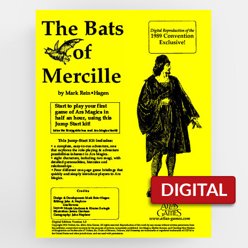 The Bats of Mercille (Ars Magica 2E)
